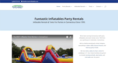 Desktop Screenshot of funtasticinflatables.com