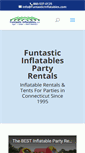 Mobile Screenshot of funtasticinflatables.com
